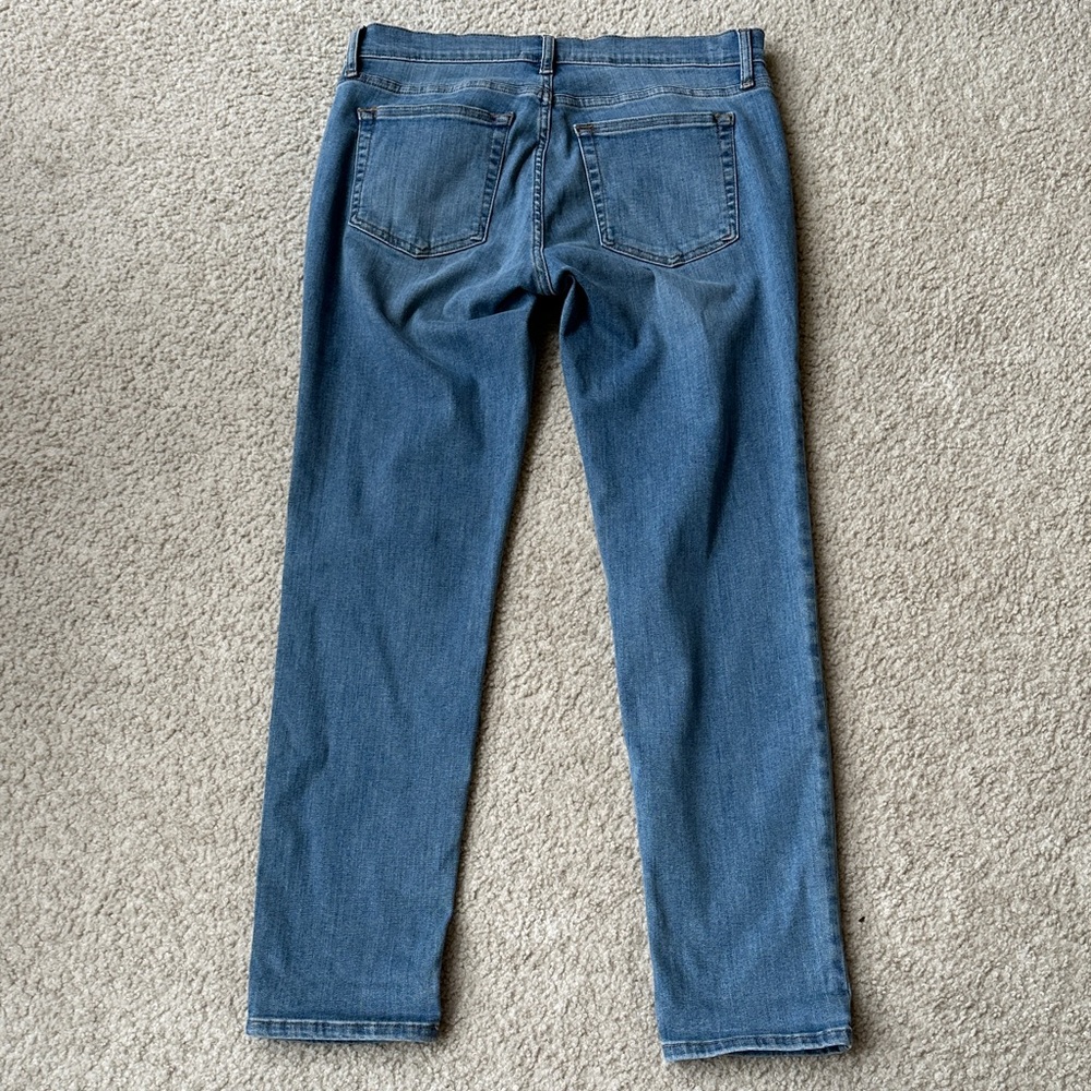 Frame Le Garcon Mid Rise Crop Boyfriend Jeans - Picture 9 of 11